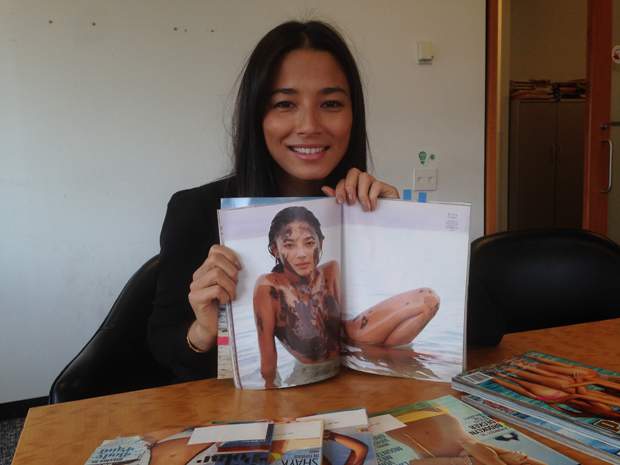 Jessica at Swimsuit HQ